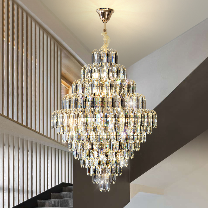 Interior Design Hall - Żyrandol do lobby hotelowego w stylu