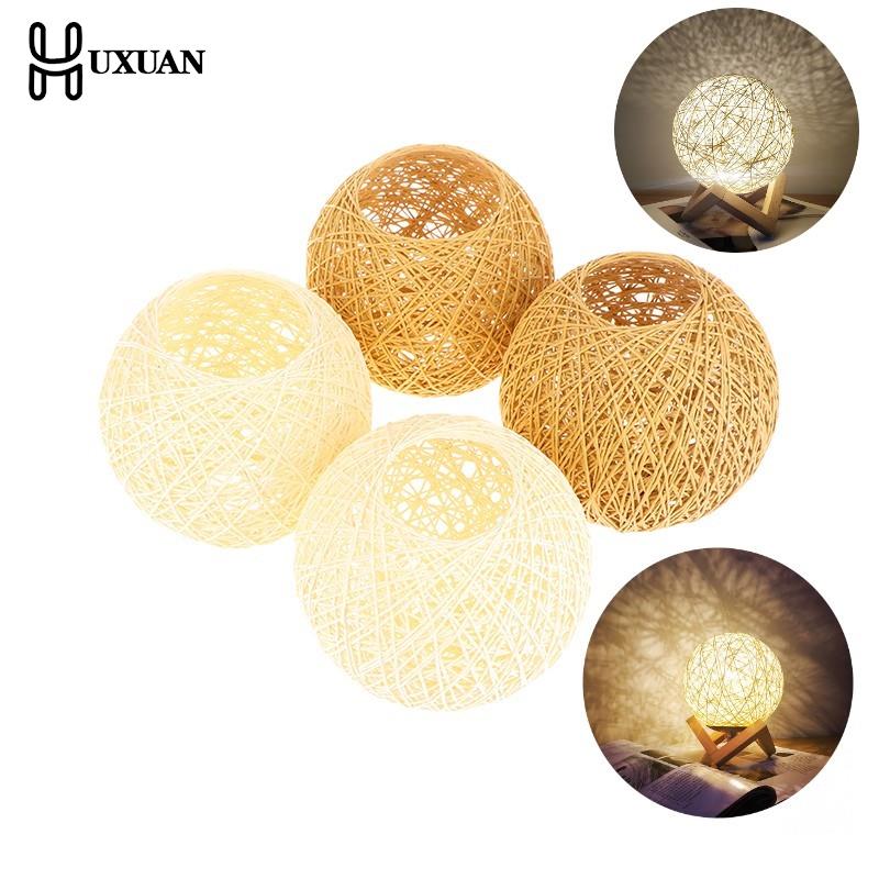 Wicker Pendant Shade - Klosz do lampy lekki rattanowy pokrowiec