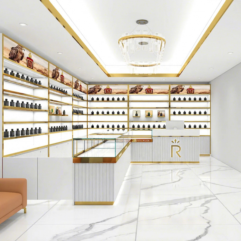 Interior Designer - Projekt wnętrz butiku z nowoczesnymi perfumami