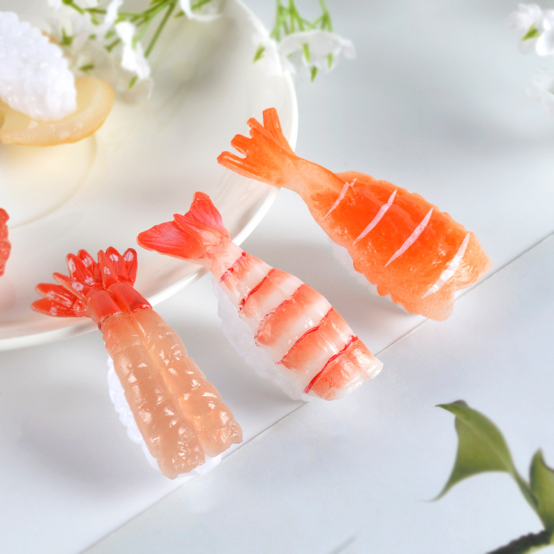 Interior Design Japan - Fałszywe japońskie sushi Jedzenie Łosoś Sushi
