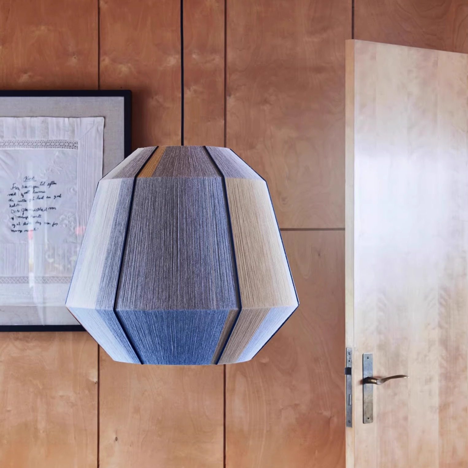 Wicker Pendant Shade - Lampa wisząca z rattanu w stylu