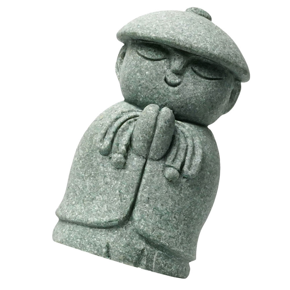 Interior Design Zen - Miniaturowa Statua Buddy w Stylu Vintage