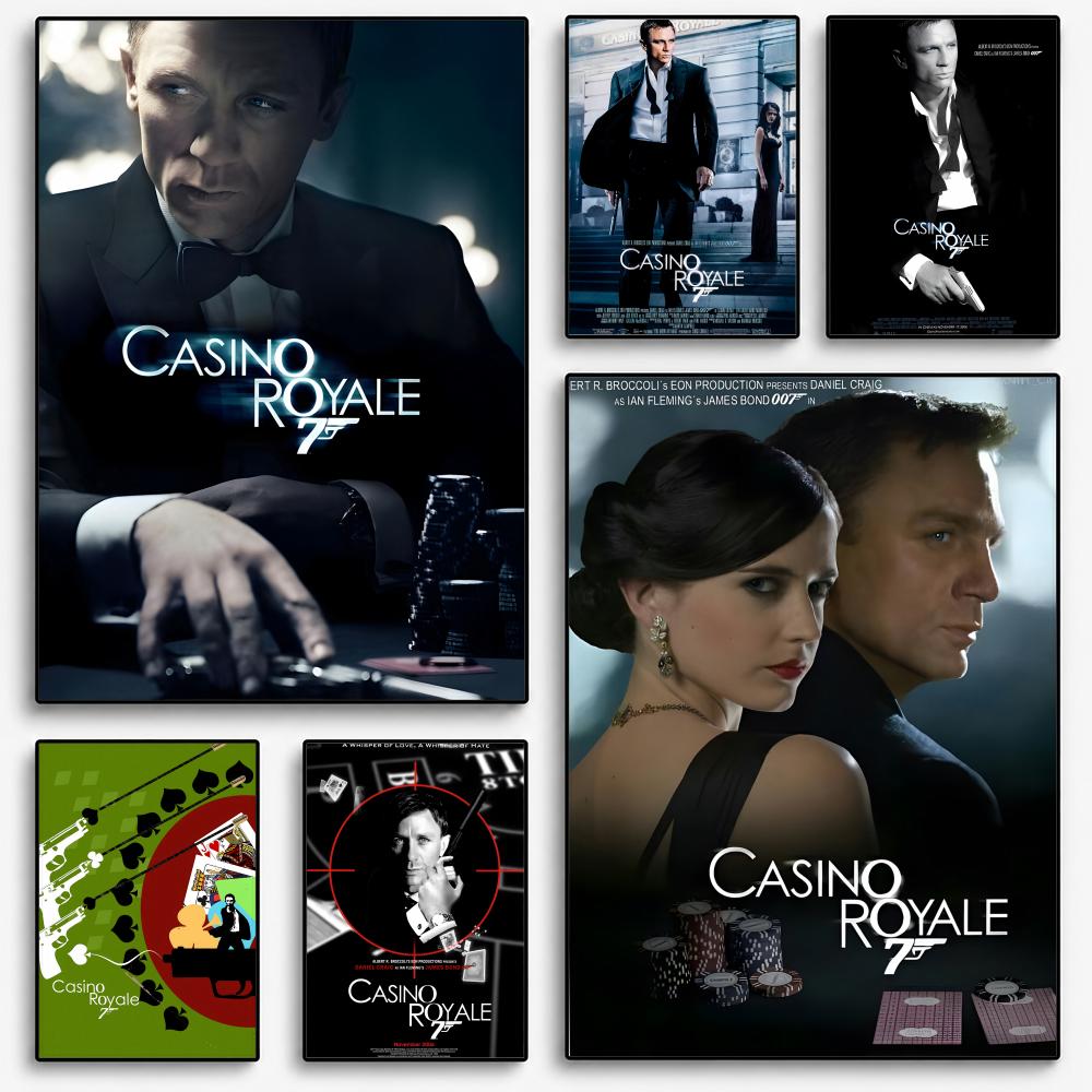 Interior Design Poster - Plakat filmowy Casino Royale 2006 Dekoracja