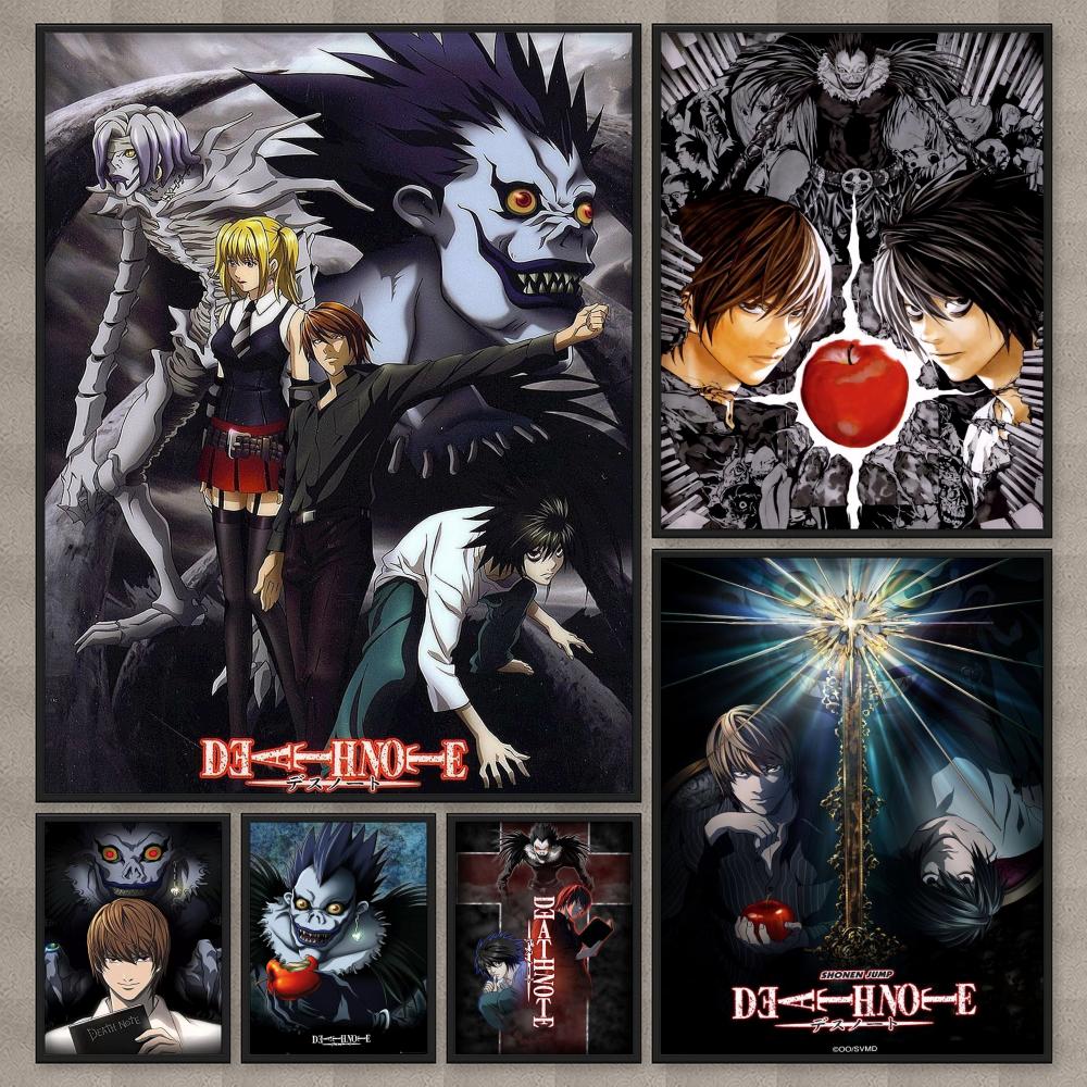 Interior Design Poster - Anime D-Death Note Plakat HD Dekoracja
