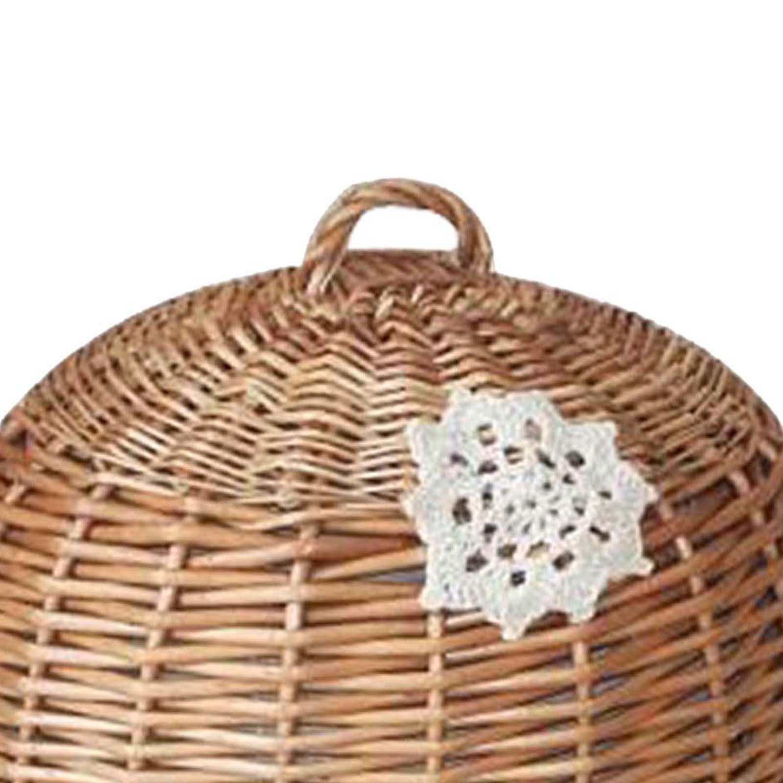 Rattan Tray Handle - Pokrywka na jedzenie i taca do