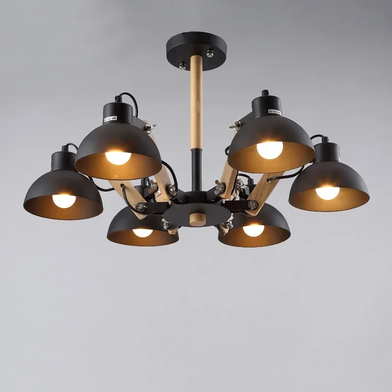 Interior Design Hall - Minimalistyczny nordycki żyrandol LED - lekki