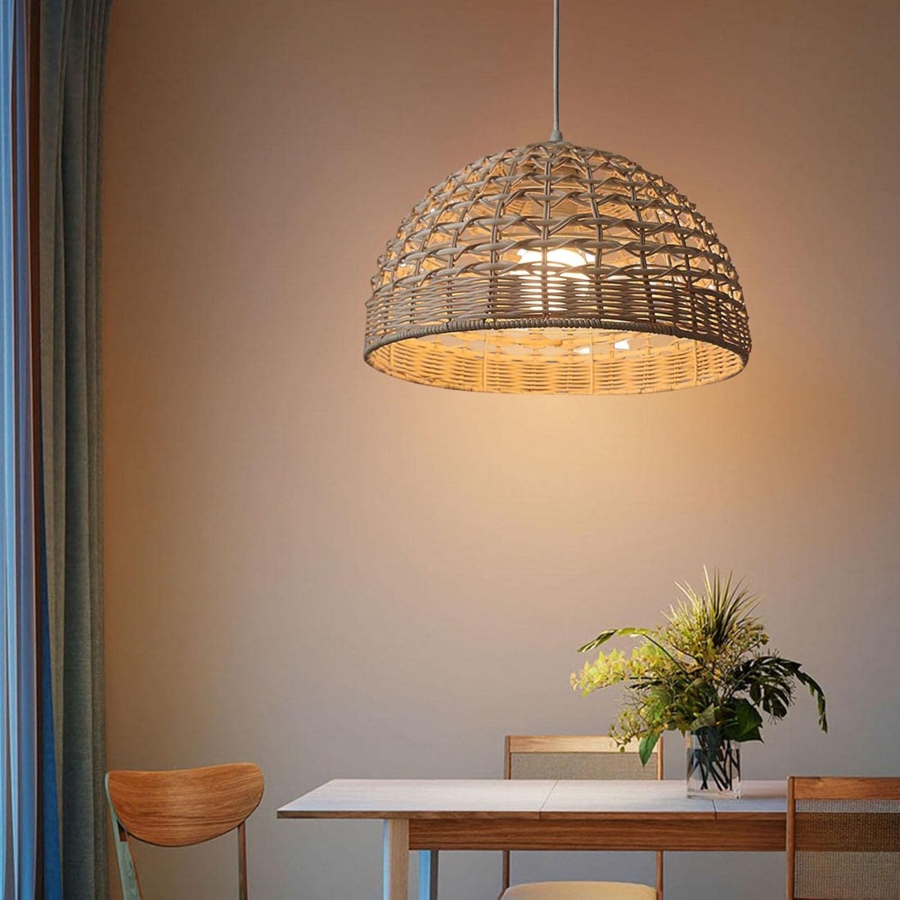 Żyrandol w stylu japońskim JOY – Wicker Pendant Shade recenzja i cena