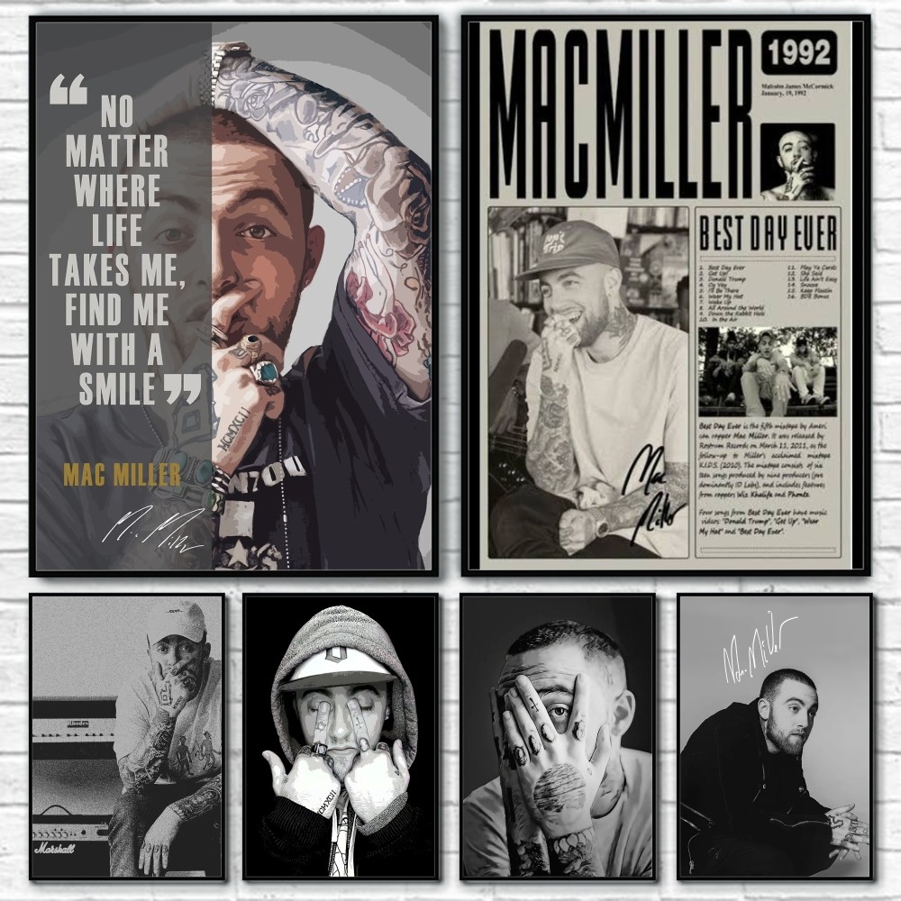 Plakat Raper M-Mac Miller Deko – Interior Design Poster recenzja i cena
