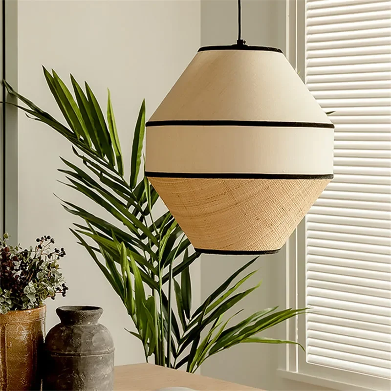 Wabi Sabi Ręcznie tkany rattan – Wicker Pendant Shade recenzja i cena