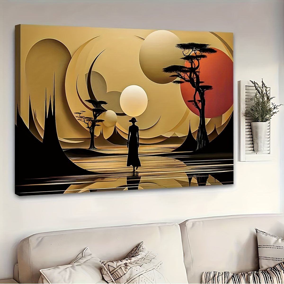 Abstrakcyjne afrykańskie krajo – Interior Design Poster recenzja i cena