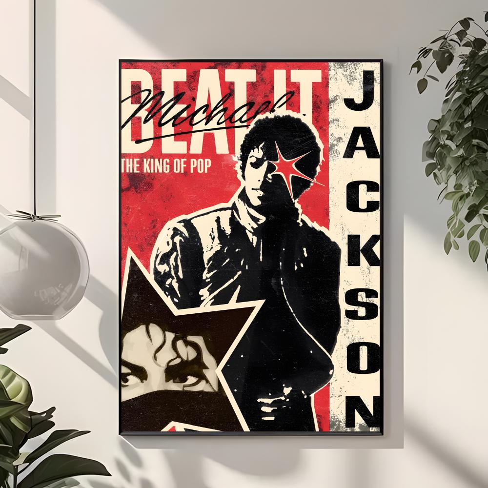 Plakat z popowym tancerzem M-M – Interior Design Poster recenzja i cena