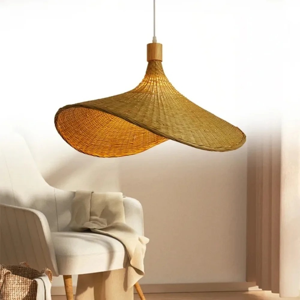 Lampa wisząca JOYINLED, plecio – Wicker Pendant Shade recenzja i cena
