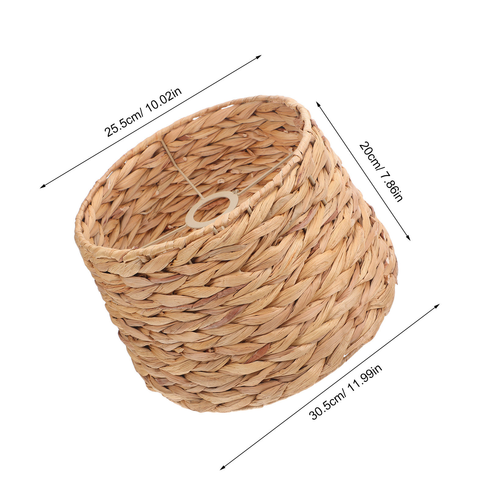 Abażur z trawy morskiej, średn – Wicker Pendant Shade recenzja i cena