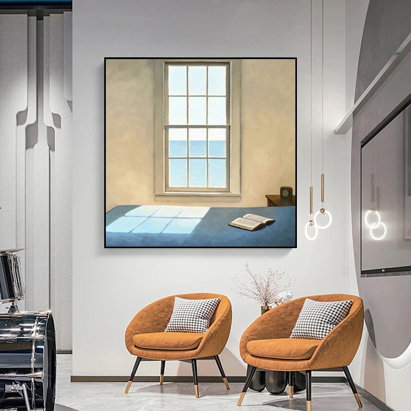 Nordyckie Okno Krajobraz Zewnę – Interior Design Poster recenzja i cena