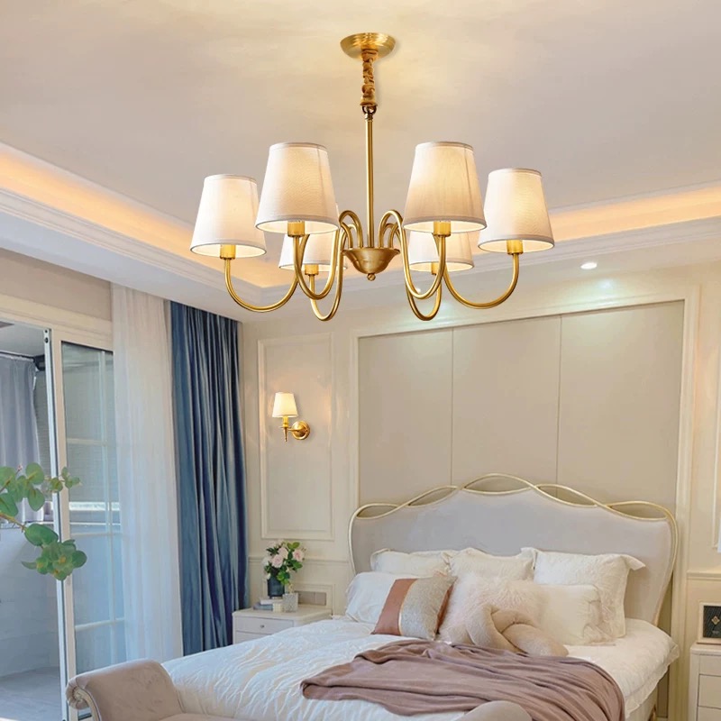 Miedziany żyrandol do salonu s – Interior Design Hall recenzja i cena