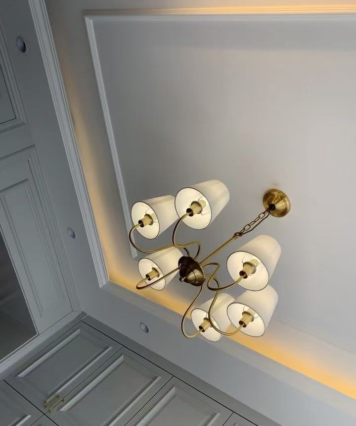 Miedziany żyrandol do salonu s – Interior Design Hall recenzja i cena