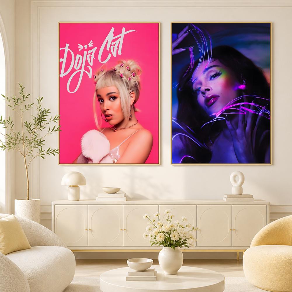 Nowy plakat z Dojou Cat, popul – Interior Design Poster recenzja i cena