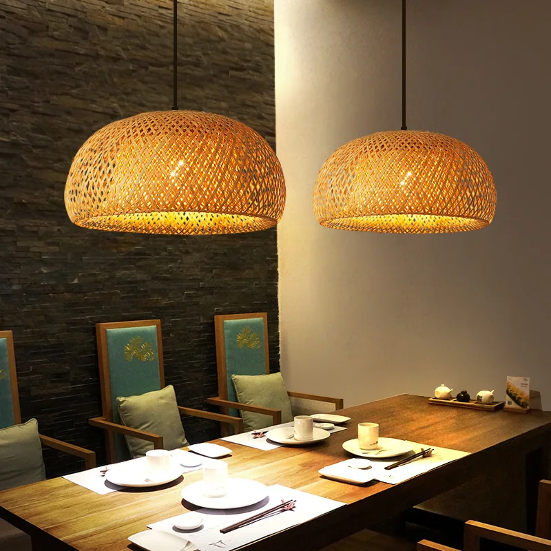 Bambusowa latarnia 26cm lampa  – Wicker Pendant Shade recenzja i cena