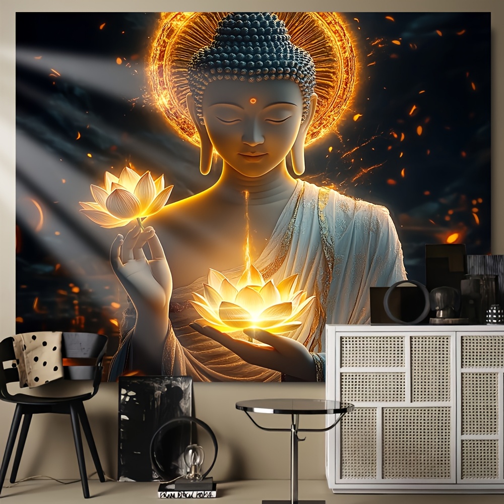 Obraz Budda z kwiatem lotosu,  – Interior Design Zen recenzja i cena