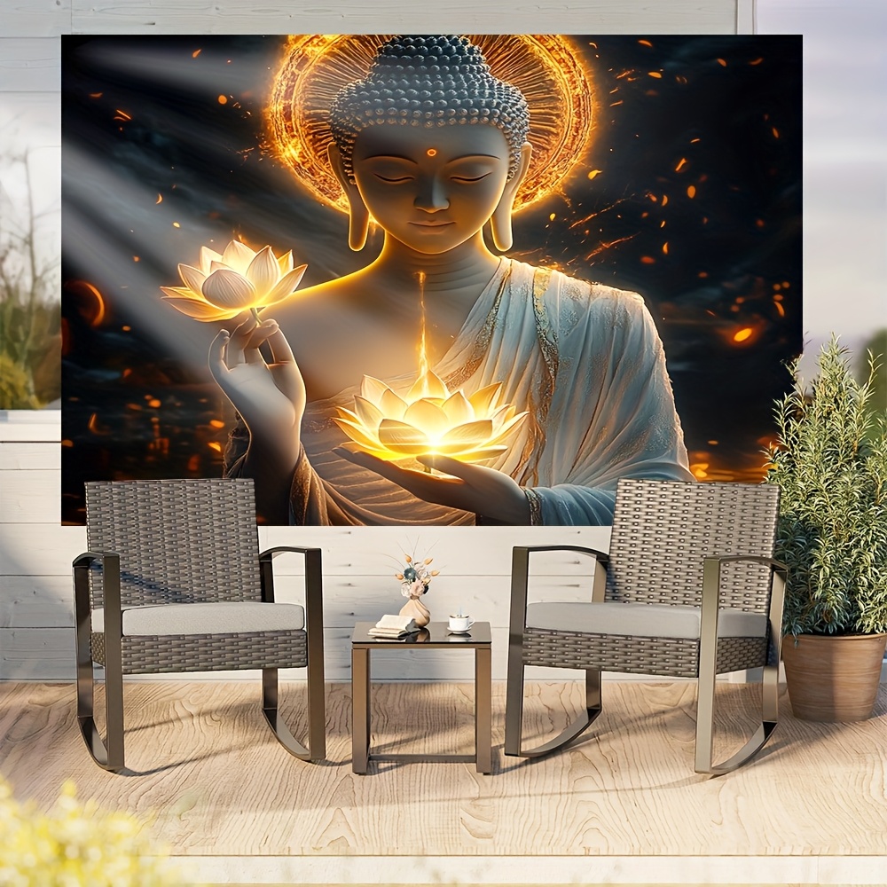 Obraz Budda z kwiatem lotosu,  – Interior Design Zen recenzja i cena