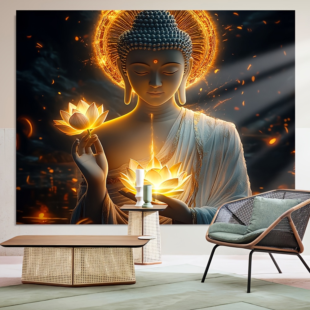 Obraz Budda z kwiatem lotosu,  – Interior Design Zen recenzja i cena