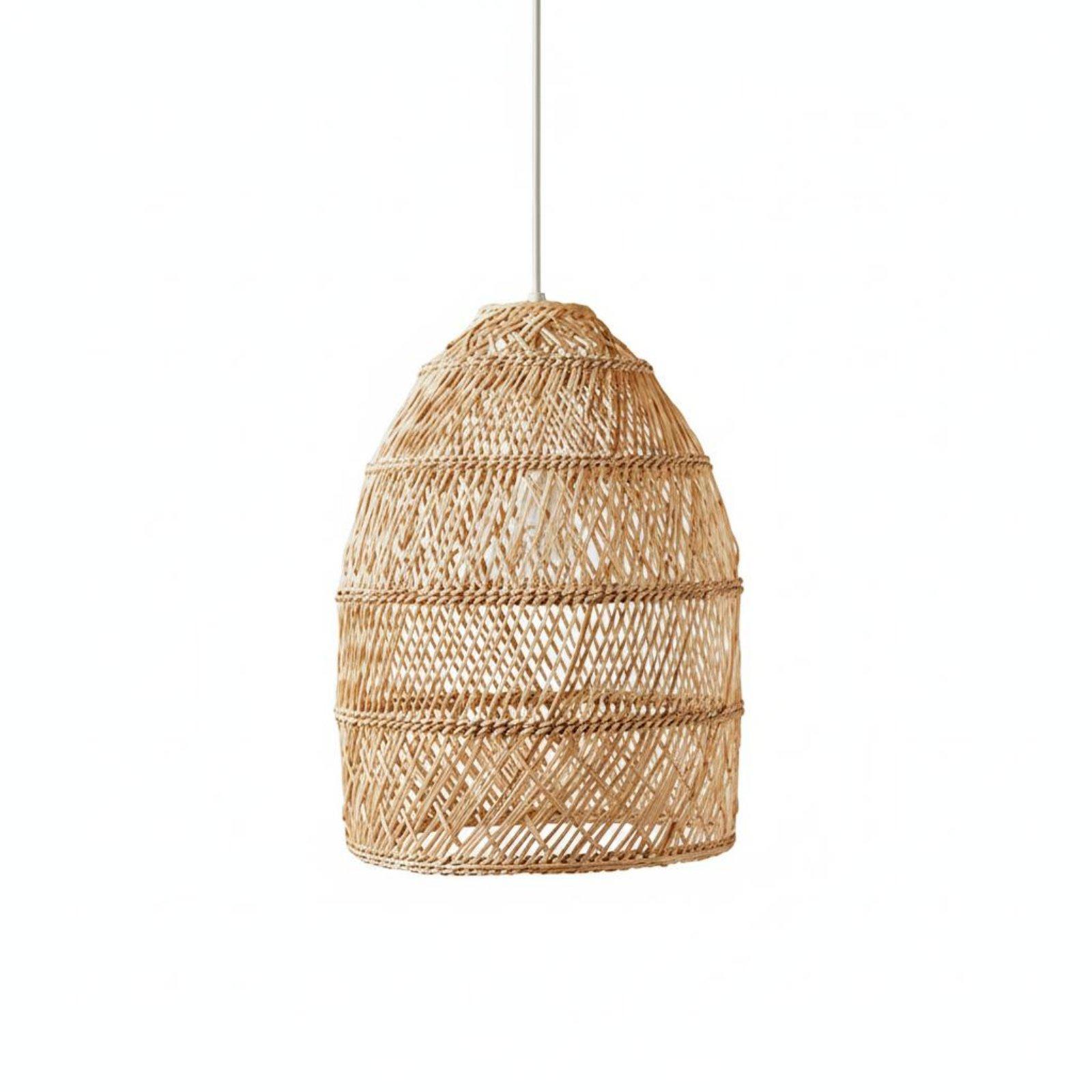 Kreatywny rustykalny pleciony  – Wicker Pendant Shade recenzja i cena