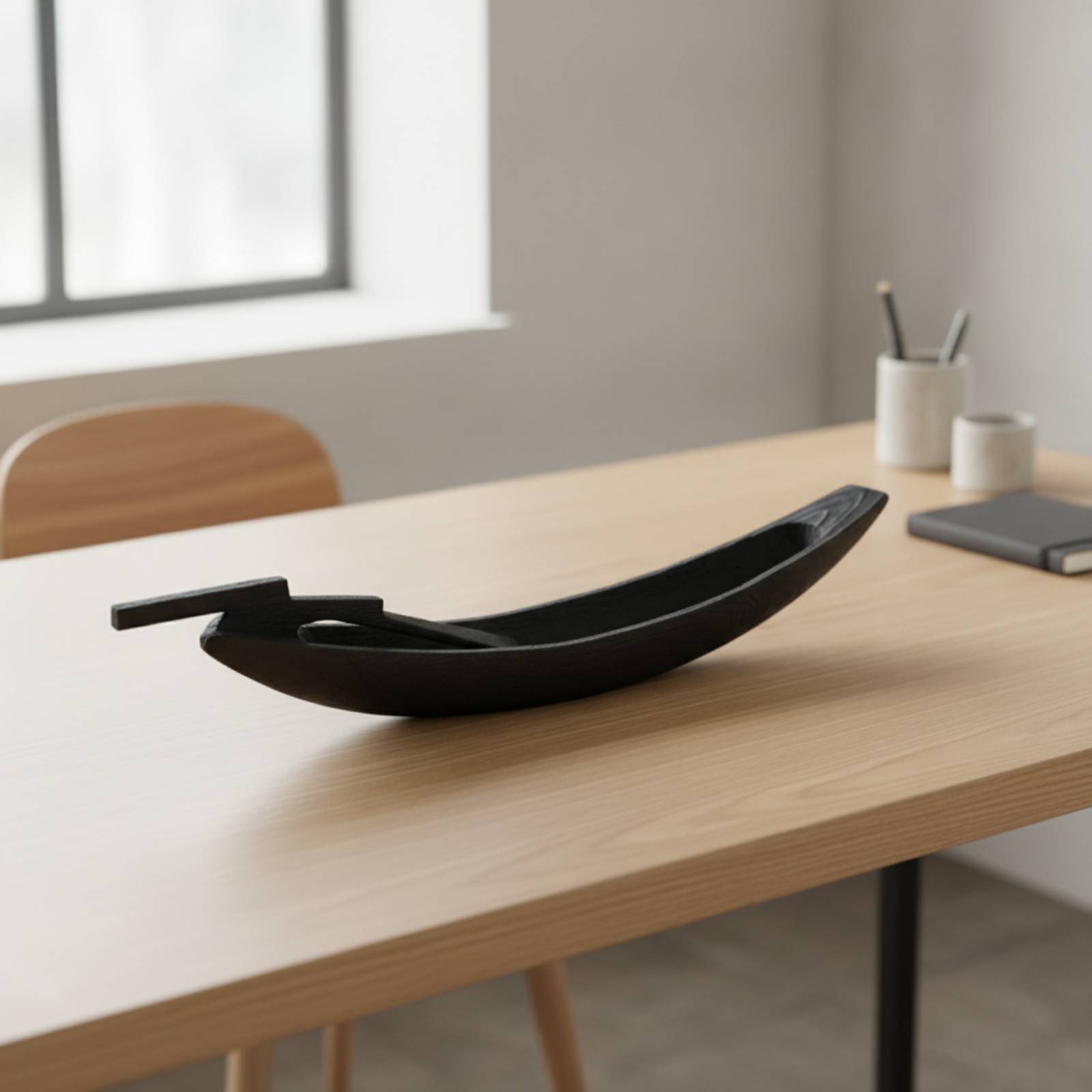 Drewniana ozdoba łódki, ręczni – Interior Design Zen recenzja i cena