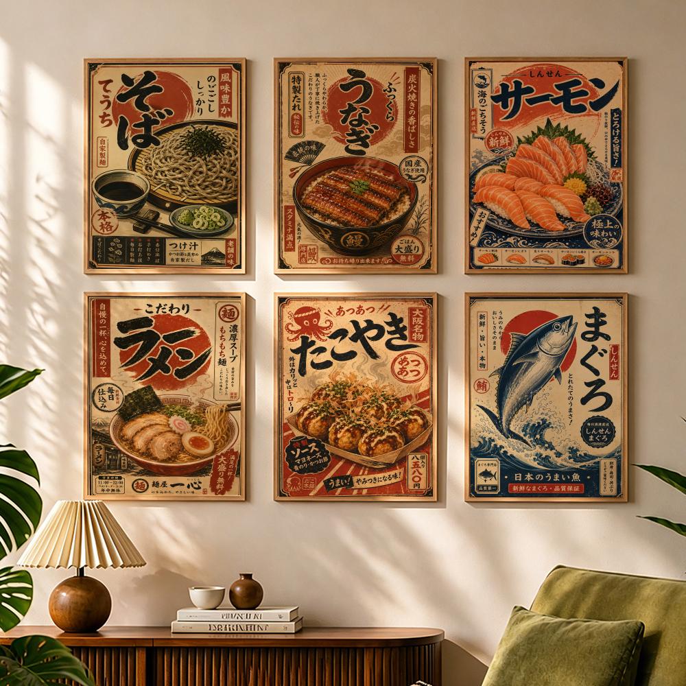 Vintage Japoński Rybny Sushi L – Interior Design Japan recenzja i cena