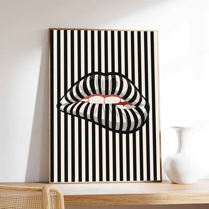 Prosty i abstrakcyjny plakat n – Interior Design Poster recenzja i cena