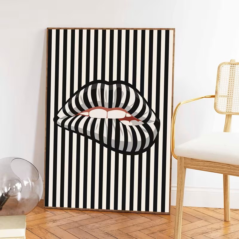 Prosty i abstrakcyjny plakat n – Interior Design Poster recenzja i cena