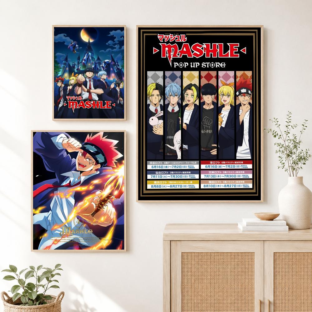 Plakat Anime Mashle: Magiczne  – Interior Design Poster recenzja i cena