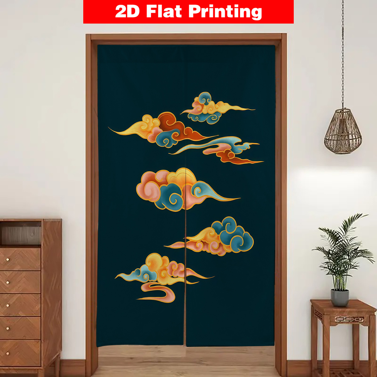 Japońska kurtyna drzwiowa, par – Interior Design Zen recenzja i cena