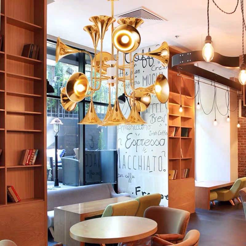 Nordycka lampa wisząca trąbka  – Interior Design Hall recenzja i cena