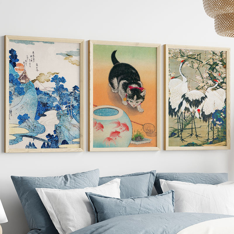 Japońskie obrazy na płótnie Ka – Interior Design Poster recenzja i cena