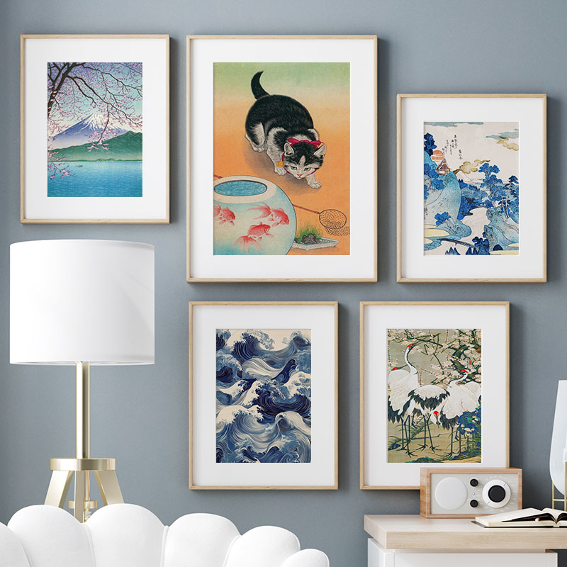 Japońskie obrazy na płótnie Ka – Interior Design Poster recenzja i cena