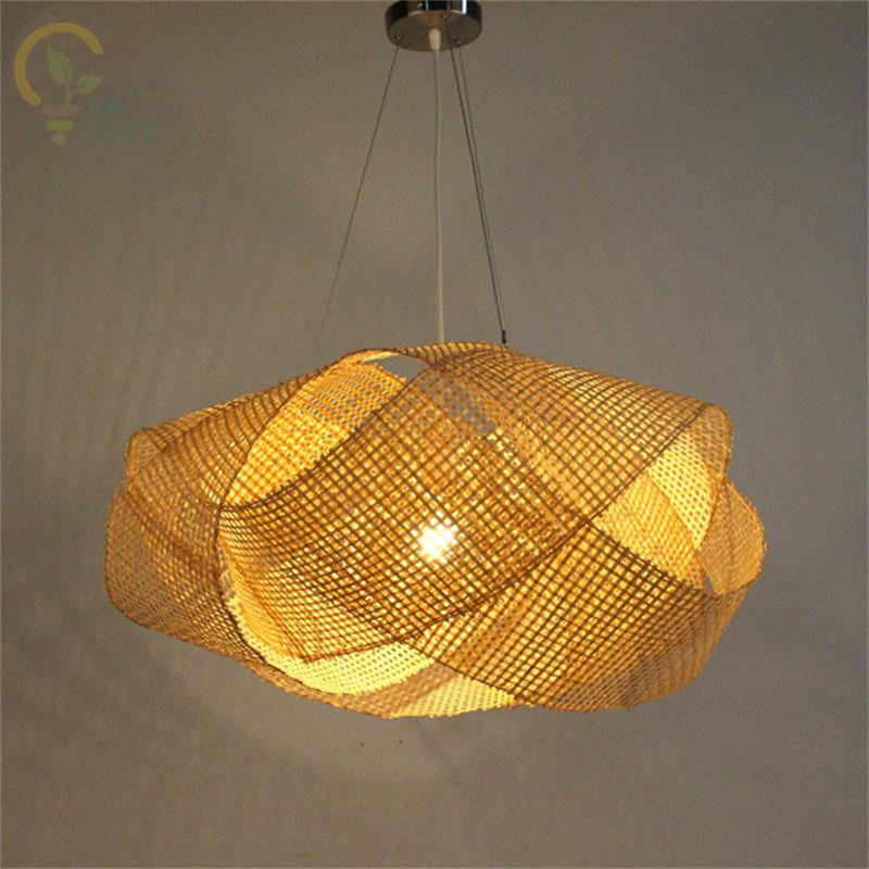 Nowy chiński bambusowy wiklino – Wicker Pendant Shade recenzja i cena