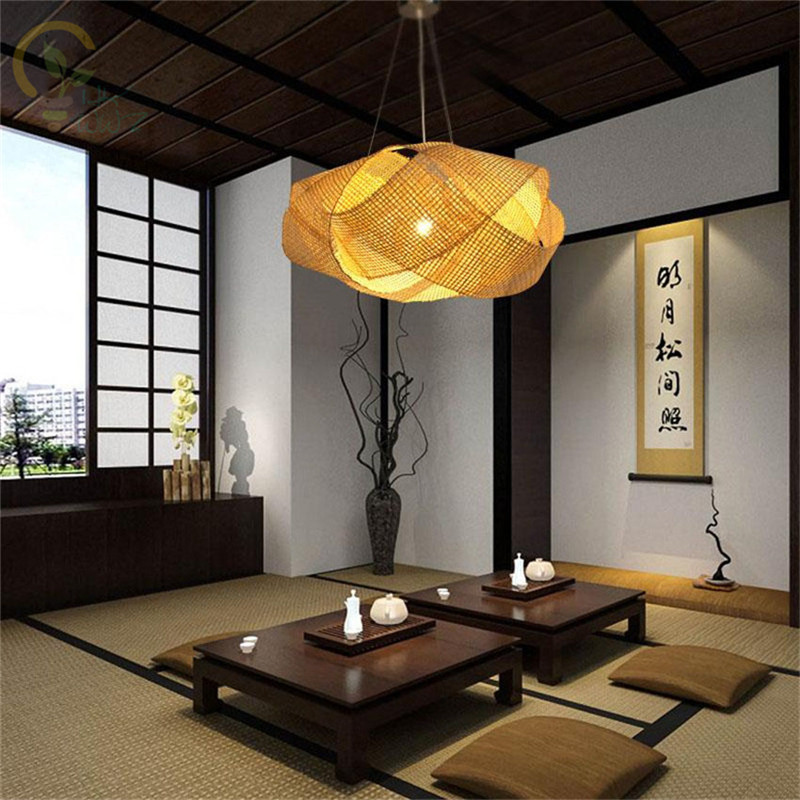 Nowy chiński bambusowy wiklino – Wicker Pendant Shade recenzja i cena