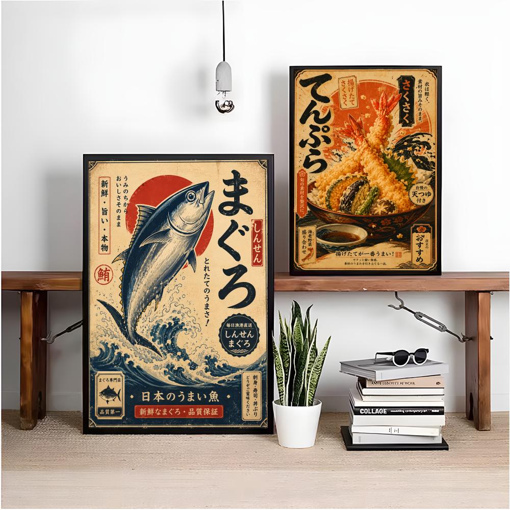 Vintage Japońskie Sushi Rybne  – Interior Design Japan recenzja i cena